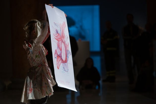 Sissi, Sublimi Anatomie, performance al Palazzo delle Esposizioni © Giovanni De Angelis
