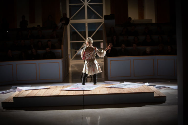 Sissi, Sublimi Anatomie, performance al Palazzo delle Esposizioni © Giovanni De Angelis