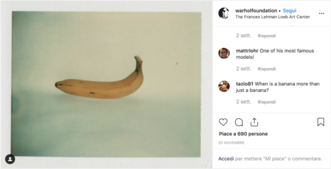 La banana di Warhol