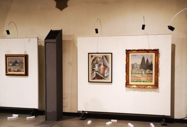 Soffici e Carena. Etica e natura. Installation view at Museo Soffici e del Novecento italiano, Poggio a Caiano 2019