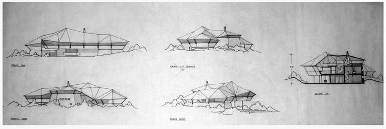 Stabilimento ristorante “La Bussola”, Punta Ala, 1963. Archivio Walter Di Salvo