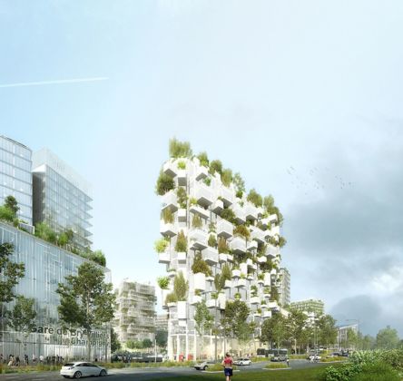 Stefano Boeri Architetti, Forêt Blanche. Courtesy SBA Stefano Boeri Architetti