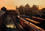 Steve McCurry, Stazione Ferroviaria, Agra, India, 1983. Courtesy Centro Fotografico, Cagliari