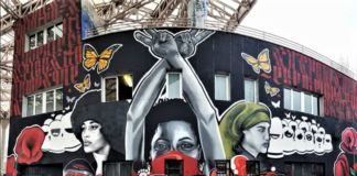 I murales alla Barona di Milano sulle donne partigiane