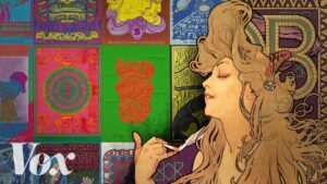 L’influenza dell’Art Nouveau sulla grafica Anni Sessanta. Il video di Vox