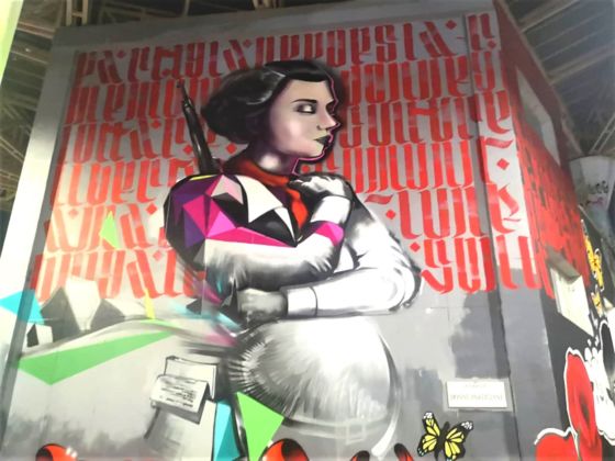 I murales alla Barona di Milano sulle donne partigiane