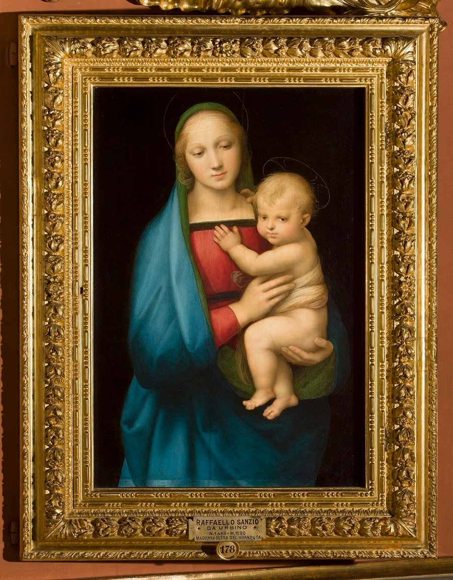 Raffaello Madonna del Granduca Uffizi 