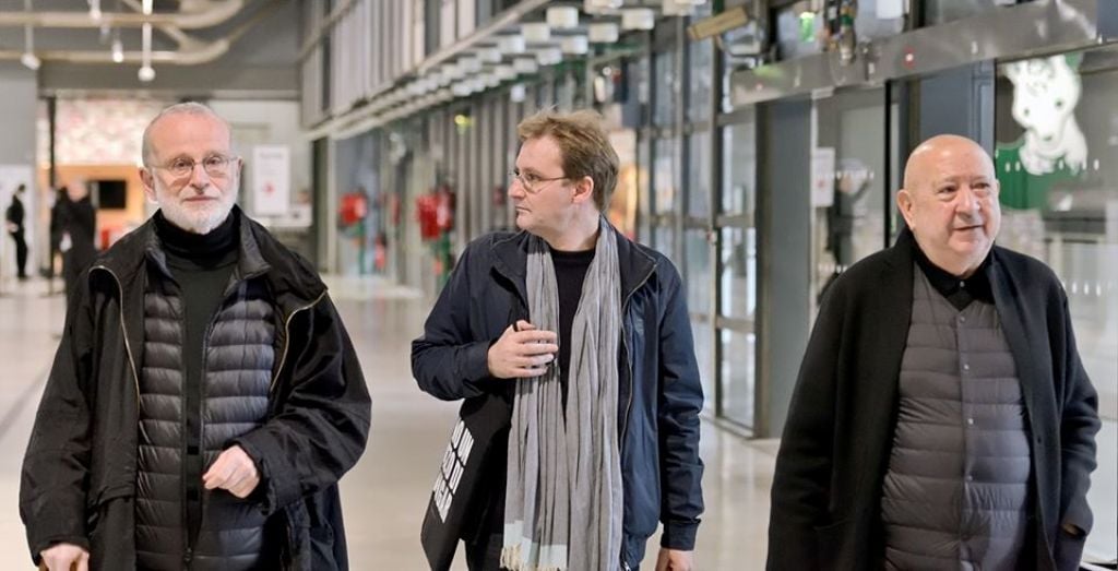 Christian Boltanski, Jean Kalman e Franck Krawczyk nel garage del Centre Georges-Pompidou