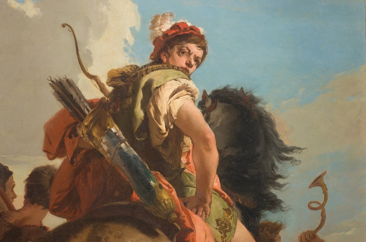 Giambattista Tiepolo, Cacciatore a cavallo, Milano, Fondazione Cariplo 
