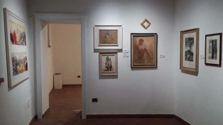 Aldo Contini. Le alchimie della ragione 1959 2009. Exhibition view at Pinacoteca Carlo Contini, Oristano 2019