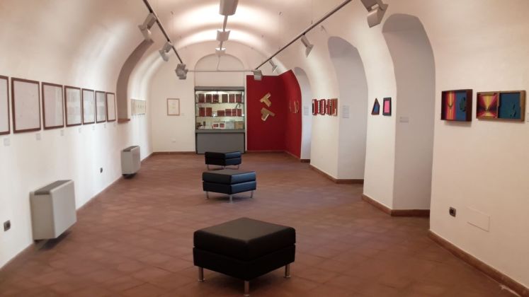 Aldo Contini. Le alchimie della ragione 1959 2009. Exhibition view at Pinacoteca Carlo Contini, Oristano 2019.