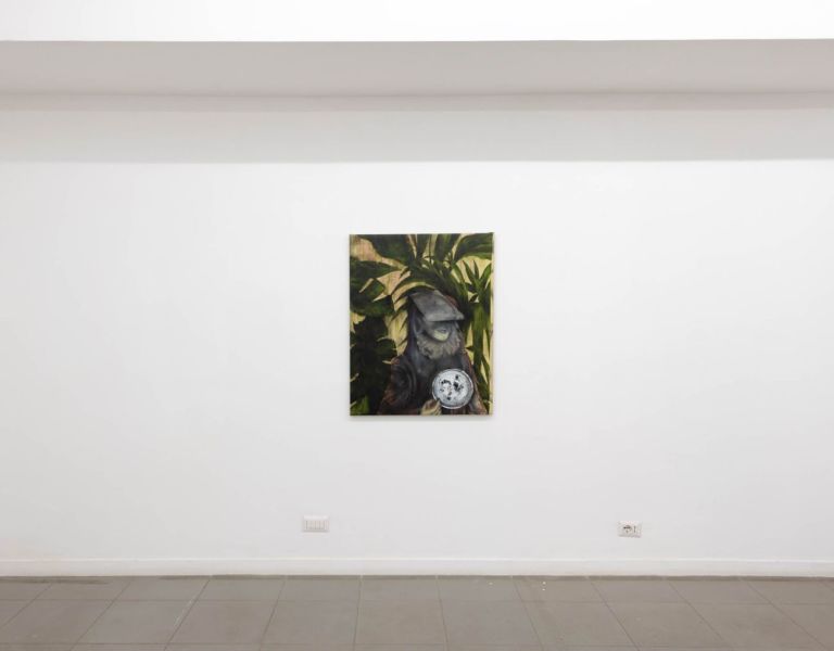 Alessandro Scarabello. I Still Paint (Recent Works 2017–2019). Exhibition view at The Gallery Apart, Roma 2020. Courtesy The Gallery Apart, Roma. Photo Giorgio Benni