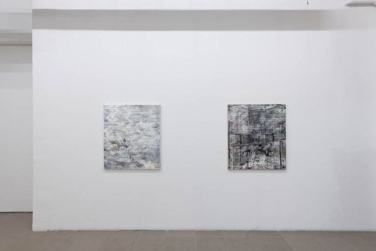 Alessandro Scarabello. I Still Paint (Recent Works 2017–2019). Exhibition view at The Gallery Apart, Roma 2020. Courtesy The Gallery Apart, Roma. Photo Giorgio Benni