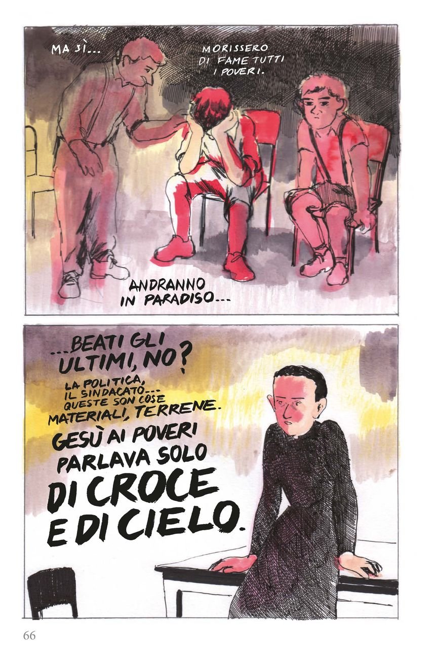 Alice Milani – Università e Pecore. Vita di don Lorenzo Milani (Feltrinelli Comics, Milano 2019)