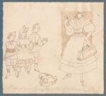 Anna Marongiu, Illustrazioni per Il Circolo Pickwick di Charles Dickens, 1928, inchiostro e acquerello su carta. Collezione Charles Dickens Museum