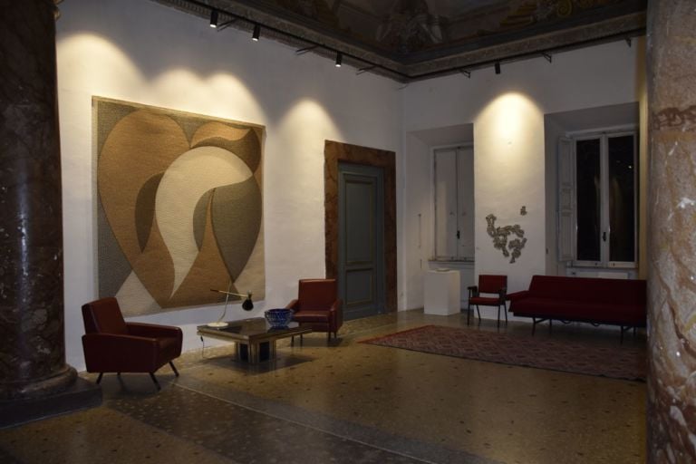 Arazzi contemporanei. Exhibition view at Contemporary Cluster, Roma 2020. Courtesy of Contemporary Cluster