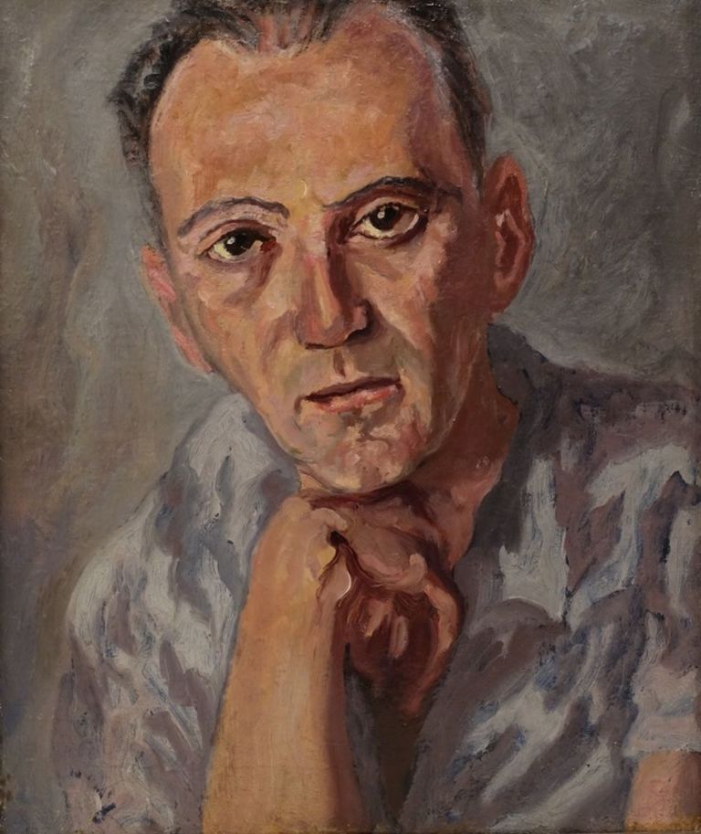Carlo Levi, Ritratto di Bobi Bazlen, 1941, olio su tela, 46 x38 cm. Roma, Fondazione Carlo Levi