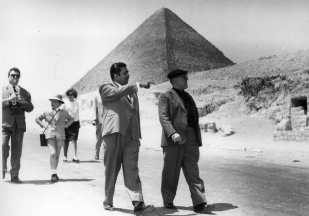 Cesare Zavattini in Egitto, 1962