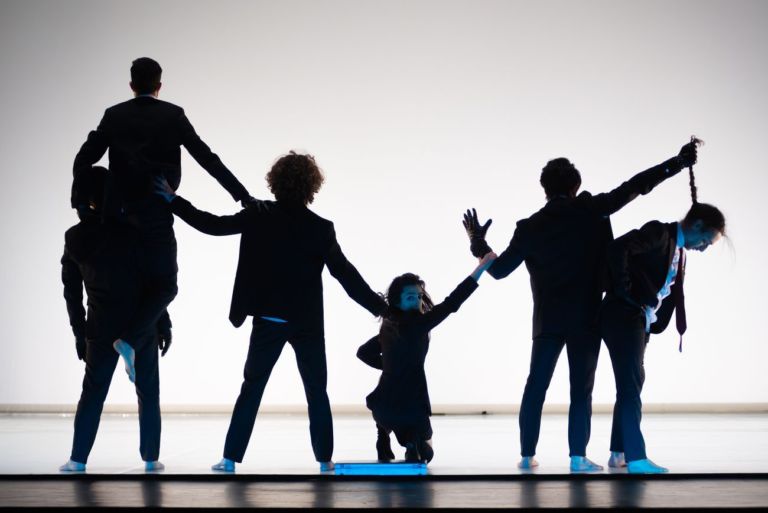 Collettivo Cinetico, Pentesilea Ultras. Regia e coreografia di Enzo Cosimi. Photo Daniele Zappi