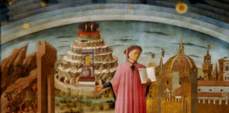 Domenico di Michelino, Dante ed i tre regni, 1465, Firenze, Santa Maria del Fiore