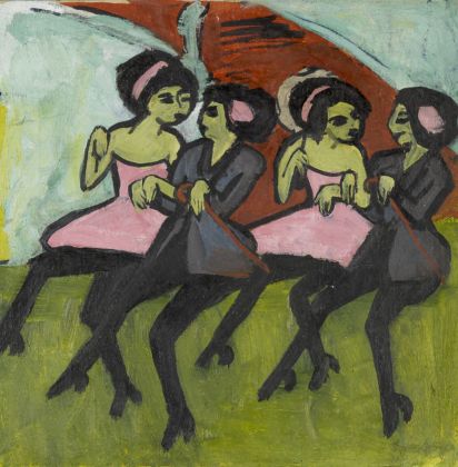 Ernst Ludwig Kirchner, Panama Dancers, 1910-11. North Carolina Museum of Art, Raleigh. Photo Bridgeman Images