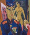 Ernst Ludwig Kirchner, Self Portrait as a Soldier, 1915. Allen Memorial Art Museum, Oberlin