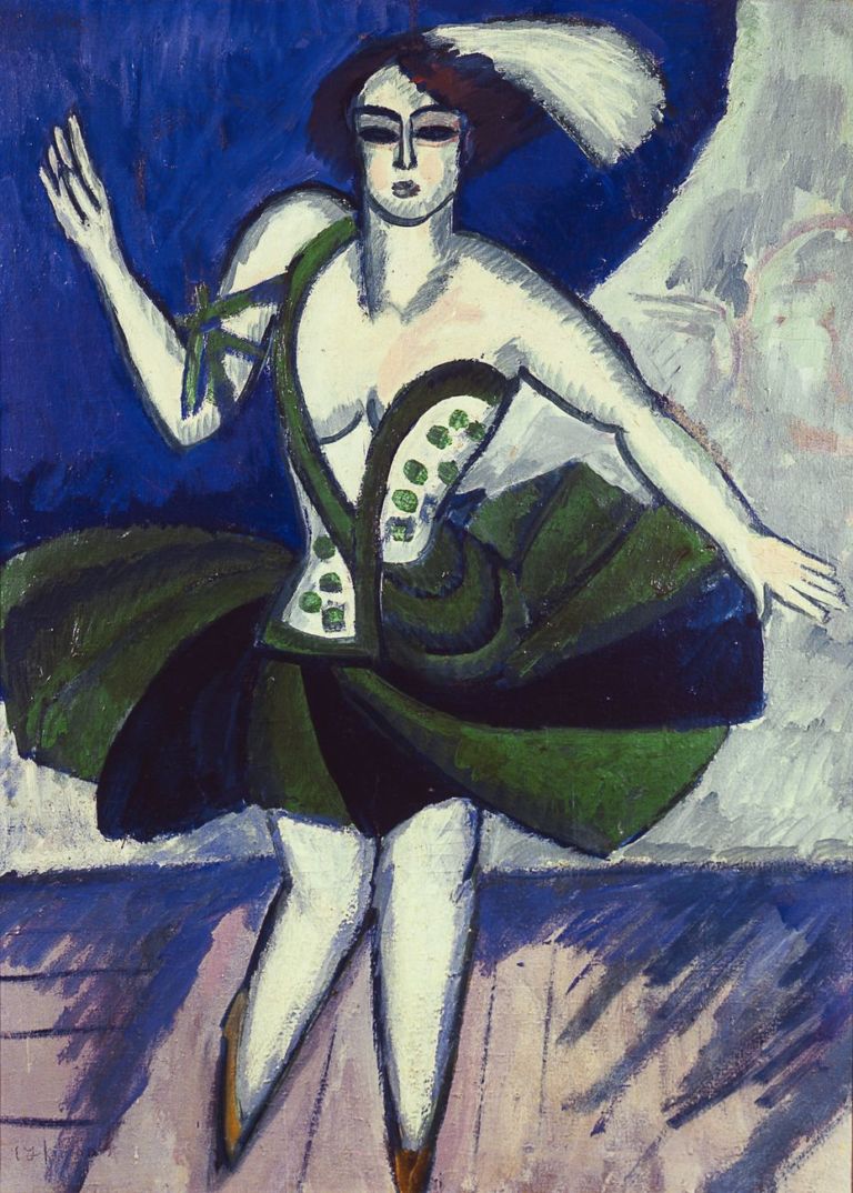 Ernst Ludwig Kirchner, The Russian Dancer Mela, 1911. Private Collection