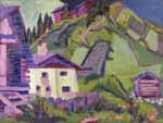 Ernst Ludwig Kirchner, White House in Sertig Valley, 1926. Neuberger Museum of Art, New York. Photo Jim Frank