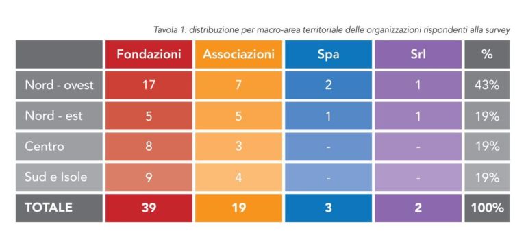 Fondazioni Arte Contemporanea, i risultati della survey promossa dal Comitato Fondazioni Arte Contemporanea, Associazione Civita e Intesa Sanpaolo