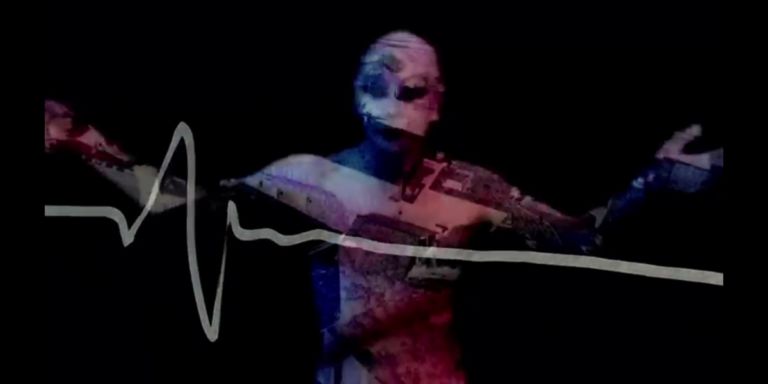 Frames dal video tributo a Lindsay Kemp, regia di Dario Ballantini, musica dei PASE