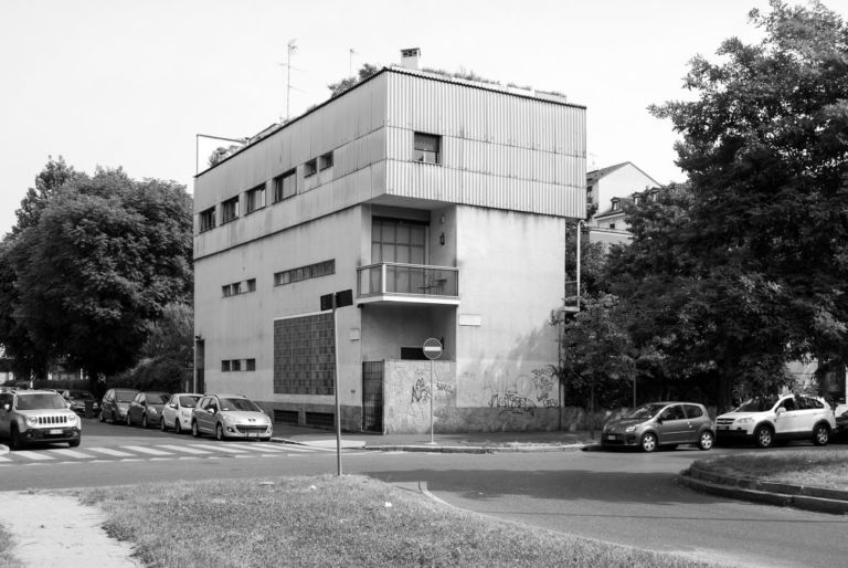 Franco Albini, Villa Pestarini, Milano. Photo courtesy Giuseppe Galbiati. Vista dall'esterno