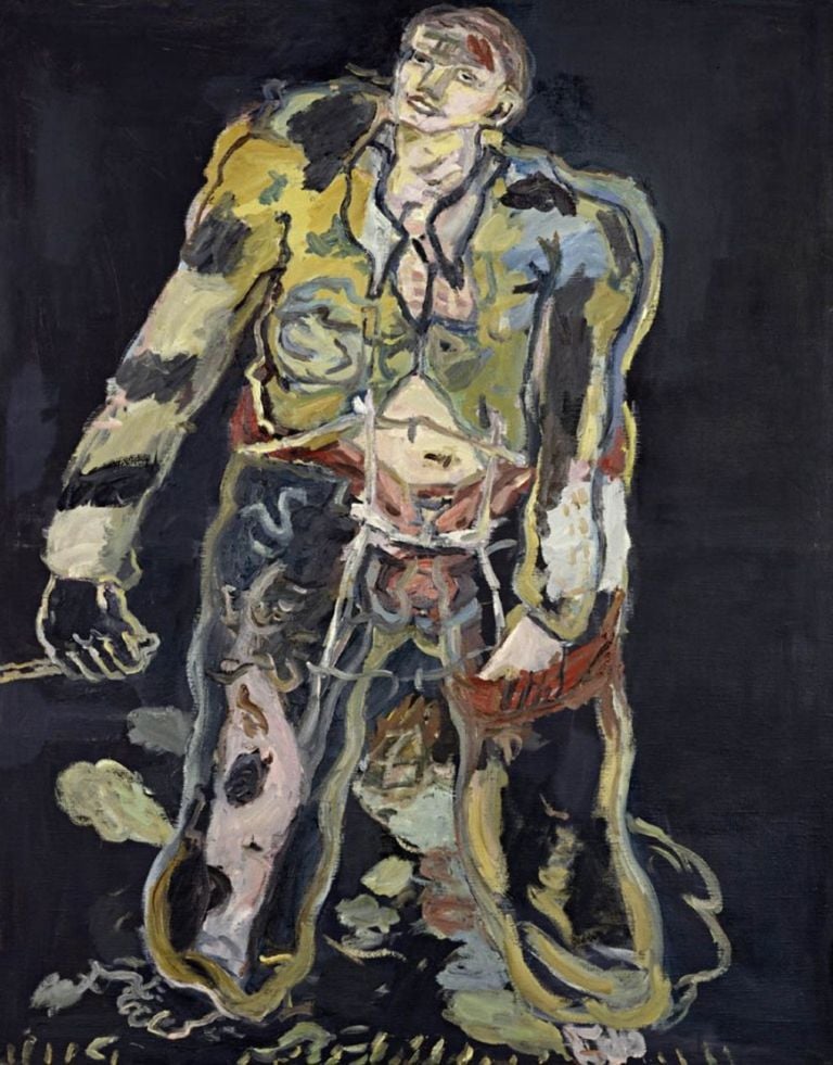 Georg Baselitz, Ribelle 1965 © Georg Baselitz 2017. Photo Friedrich Rosenstiel, Colonia