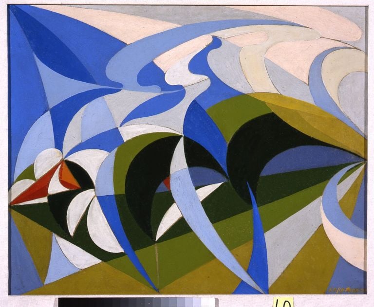 Giacomo Balla, Colpo di fucile domenicale, 1918, Roma, Palazzo Koch