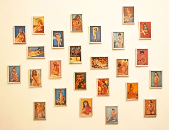 Giuseppe Tubi, Una collezione di stereotipi indotti dal maschio, 2012. Courtesy Galleria del Mascherino