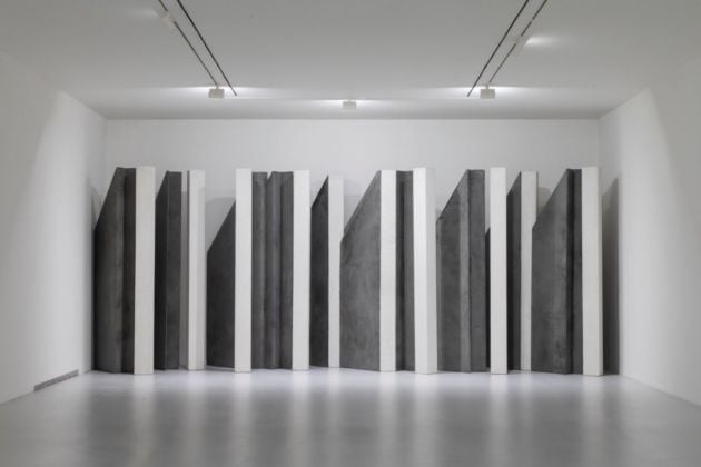 Giuseppe Uncini. La conquista dell’ombra. Installation view at Fondazione Marconi, Milano 2019. Photo Fabio Mantegna. Courtesy Fondazione Marconi