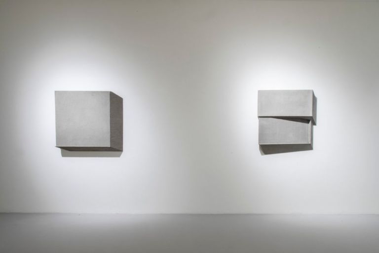 Giuseppe Uncini. La conquista dell’ombra. Installation view at Fondazione Marconi, Milano 2019. Photo Fabio Mantegna. Courtesy Fondazione Marconi
