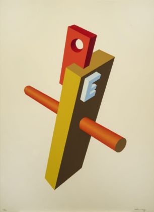 Ivo Pannaggi, I numeri. L’Alfabeto, 1972. Collezione privata, Roma