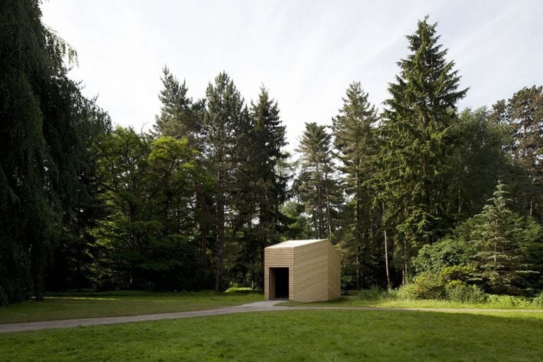 Johansen Skovsted Arkitekter, Annata House. Exhibition pavilion for artist Lea Porsager, dOCUMENTA 13, Kassel. Photo Anders Sune Berg