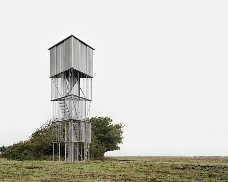 Johansen Skovsted Arkitekter, Tower, Tipperne bird sanctuary. Photo Rasmus Norlander