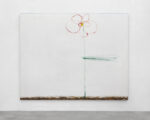 Luca Bertolo, Il fiore di Anna #2, 2019, olio e pastelli su tela, cm 200 x 250. Courtesy Spazio A, Pistoia