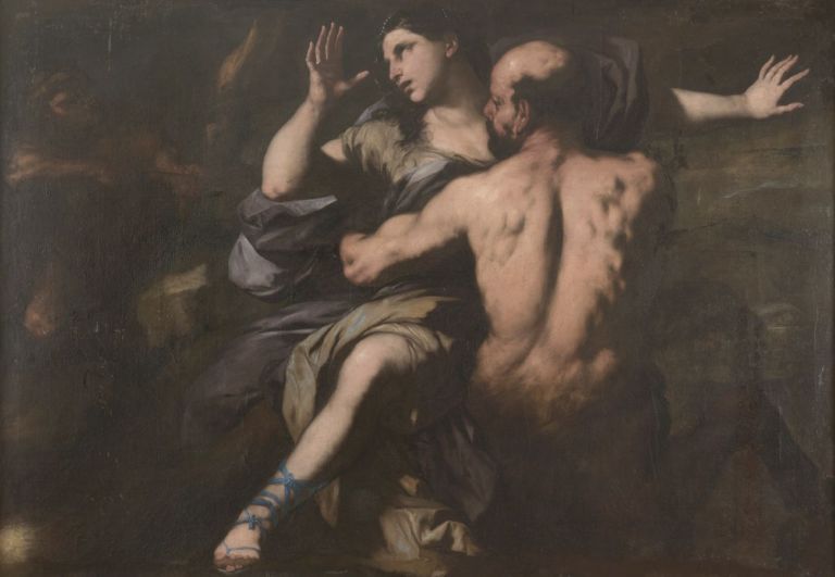 Luca Giordano, Ratto di Deianira, 1655 60. Palermo, Palazzo Abatellis