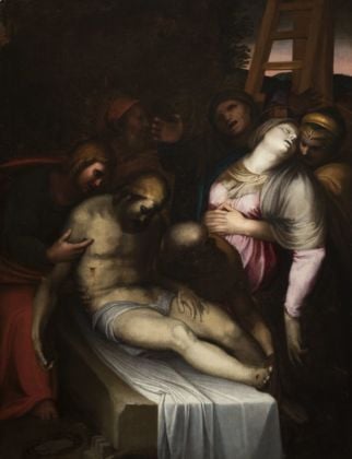 Marcello Venusti, Deposizione di Cristo, 1550 70, olio su tela, cm 103x78. Roma, Accademia Nazionale di San Luca
