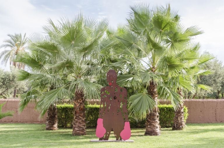 Montresso Art Foundation. Jardin rouge, ottobre 2018. Photo © Cyril Boixel