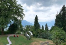 Parco del Monte Verità, vista sul lago. Photo Claudia Zanfi