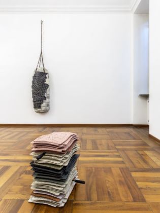 Perino & Vele. 'O databàs. Exhibition view at Alberto Peola Arte Contemporanea, Torino 2019. Photo © Beppe Giardino