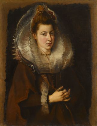 Peter Paul Rubens, Ritratto di giovane donna con una catena, 1605 06. Collezione privata