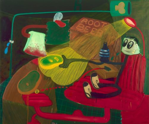 Peter Saul, Businessman n°6, 1963. Collection MAC VAL – Musée d’art contemporain du Val de Marne, © Peter Saul. Photo © Jacques Faujour