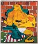 Peter Saul, Criminal being executed n°2, 1964. Collection Frac Pays de la Loire © Peter Saul. Photo Bernard Renoux
