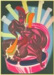 Peter Saul, La twalette, 1969. Collection [mac] musée d’art contemporain, Marseille © Peter Saul. Photo Jean-Christophe Lett. Courtesy [mac]