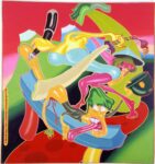 Peter Saul, Little Joe in Hanoï, 1968. Collection Musée des Beaux Arts de Dôle © Peter Saul. Photo Musée des Beaux Arts de Dole, cl. Jean Loup Mathieu